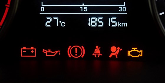 Dashboard emergency lights can be the first indicator of a greater problem with the car.